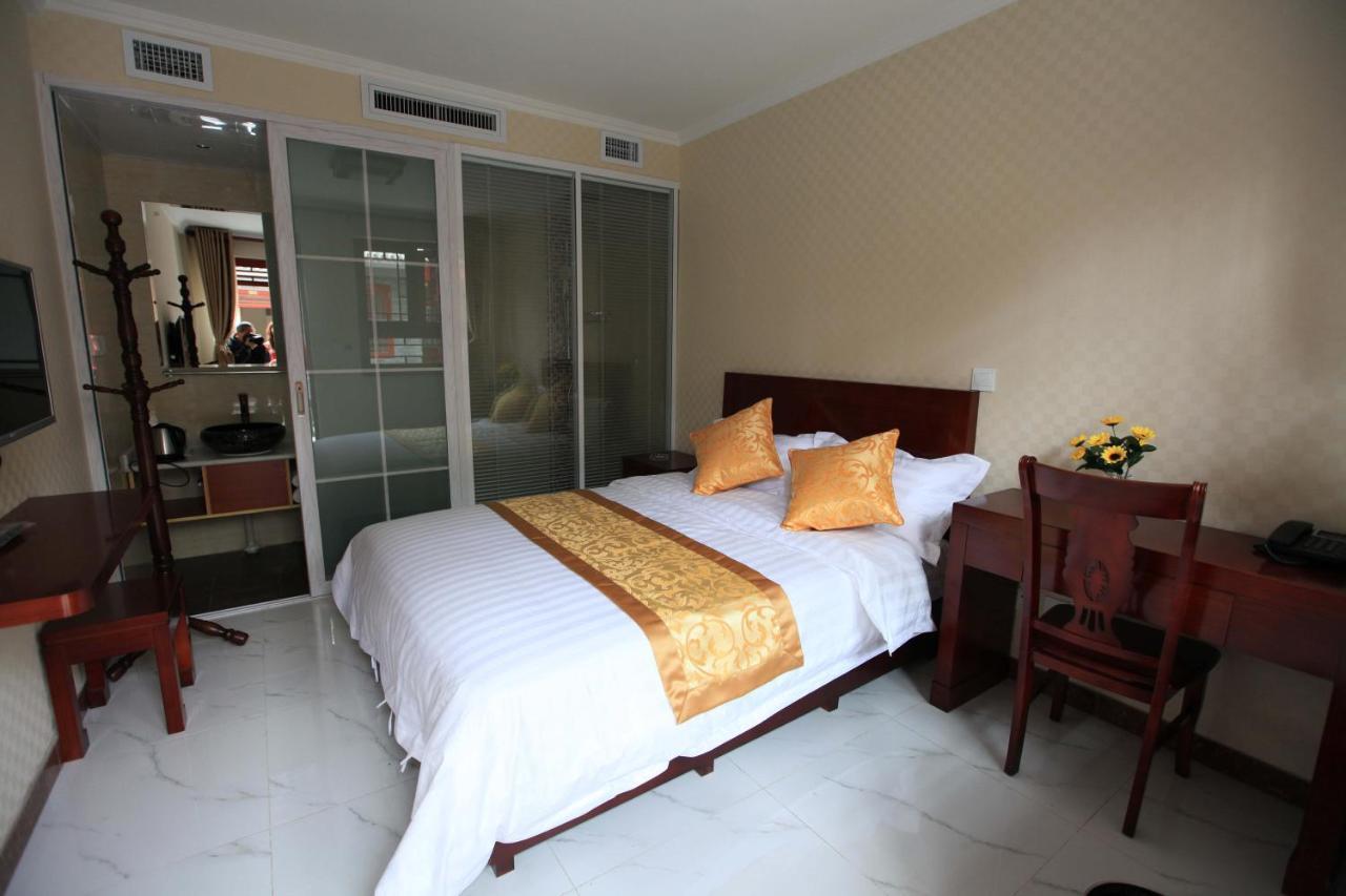 Zhantan Courtyard Hotel Peking Kültér fotó
