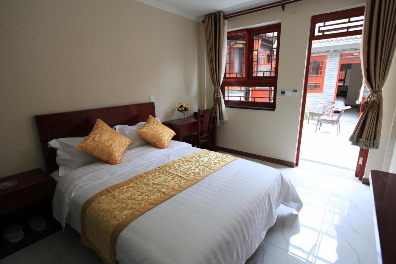 Zhantan Courtyard Hotel Peking Kültér fotó